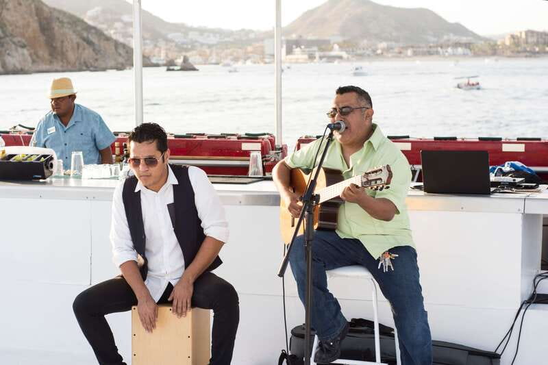 Cabo: Sunset Cruise with Dinner, Music & Open Bar - A sunset view of Cabo’s Land’s End