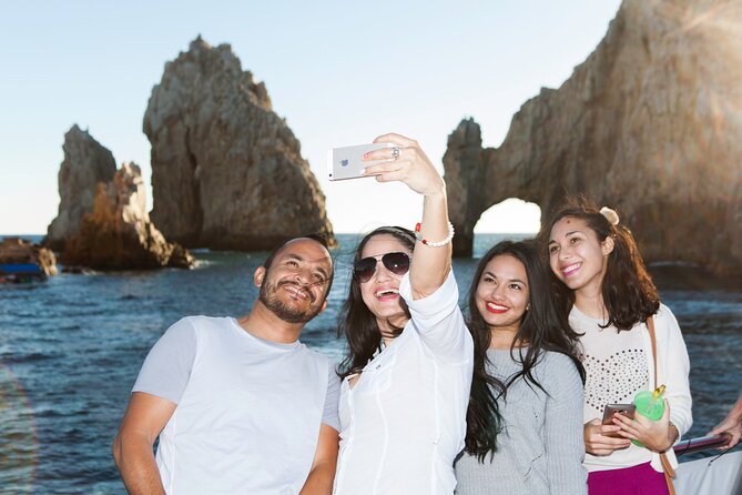 Cabo Sunset Dinner Cruise: Fajitas, Lands End and Party - The buffet is practical, not the main reason to go