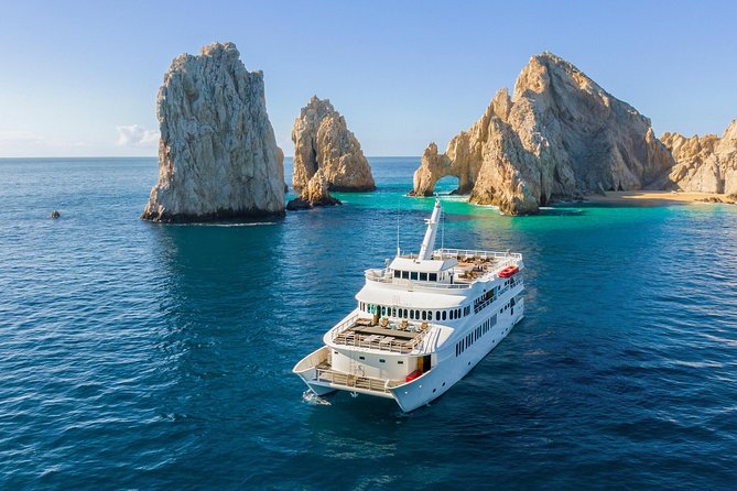 Cabo Whale Watch Three-Level Vessel and Majestic Arch - What to expect on the three-level vessel