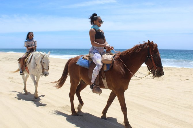 Cabo White Sand Horseback Riding Tour and Tequila Tasting - The tequila tasting is part of the experience, with limits