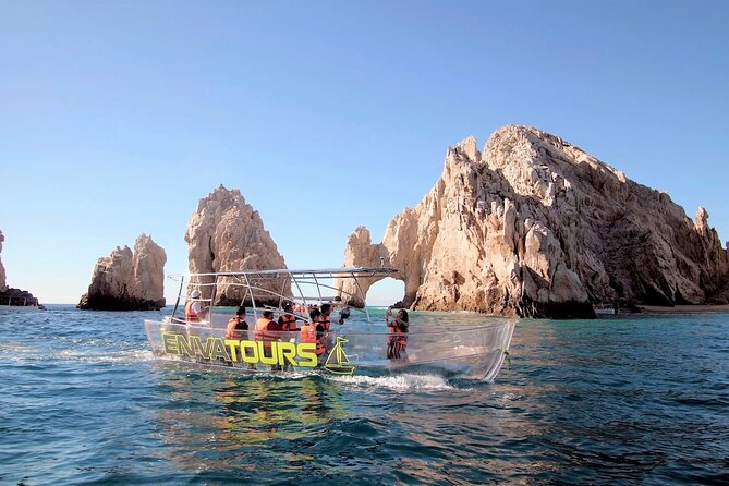 Clear Boat to Cabo Lands End, The Arch and more - The one-hour timing and group size