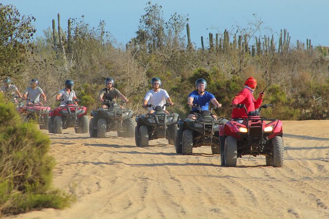 Combined ATV and Horseback Ride/Tequila Tasting - Switching from horses to ATVs