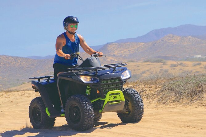 Combo 4x4 Automatic ATV and Camel Ride Tour in Cabo San Lucas - From Cabo hotel pickup to Cactus Park