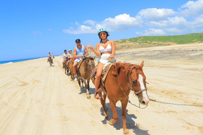 Combo 4X4 Automatic ATV & Horseback Riding in Cabo - Guide support and group size