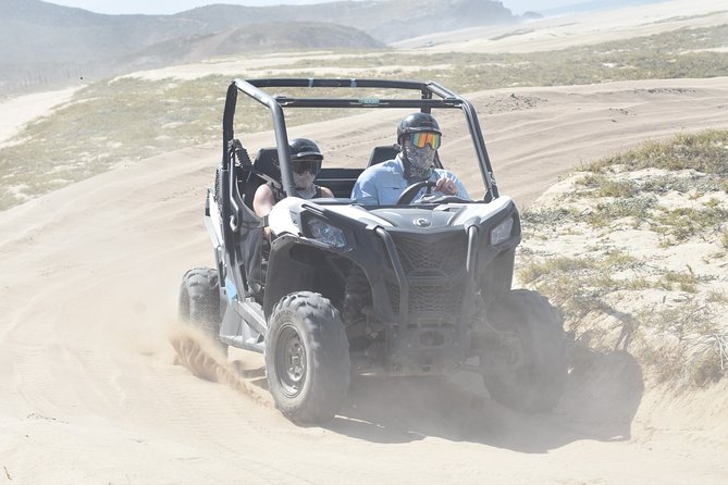 Combo Double Utv + Horses - Playa Migrino gives the ride its character
