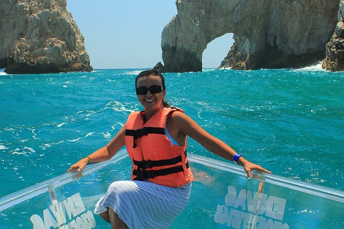 Crystal Clear Boat Tour in Los Cabos - The transparent boat ride toward El Arco