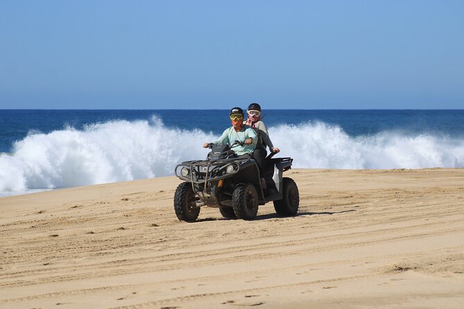 Desert 4x4 ATV Tour with Camel Ride Experience - From Cabo hotels to G-Force Adventures Park