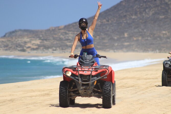 Desert 4x4 ATV Tour with Camel Ride Experience - One hour across mountain trails and desert ground