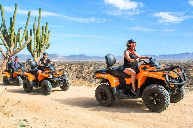 Desert and Beach ATV Tour in Los Cabos - Narrow trails and open beach riding