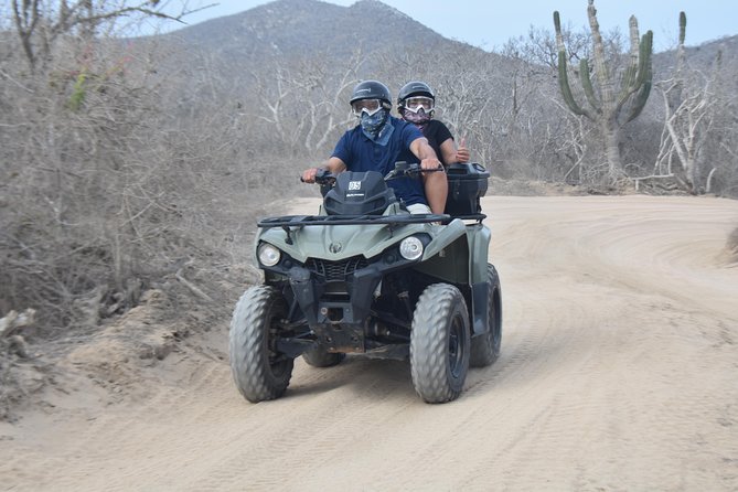 Double ATV Migriño Beach & Desert - Who will enjoy this ride most
