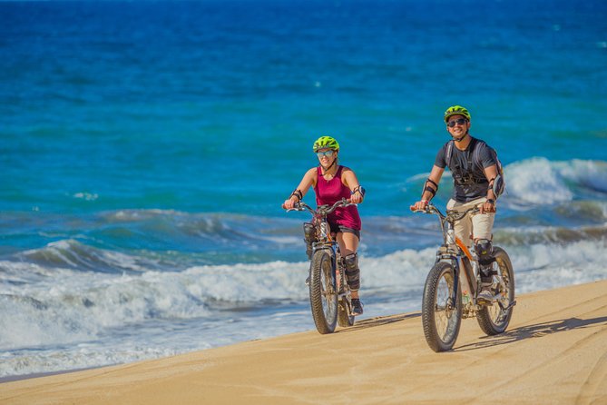 Electric Bike Beach Adventure with Tequila Tasting and Lunch - What the desert route feels like
