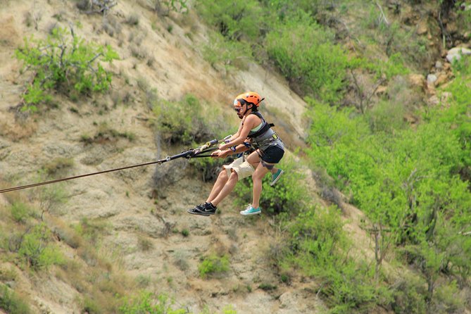 Extreme Swing - Fly from the Glass Bottom Gondola - What the guides handle for you