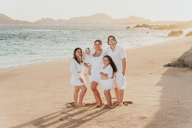 Family photo shoot on beach monuments - Accessibility and booking details worth noting