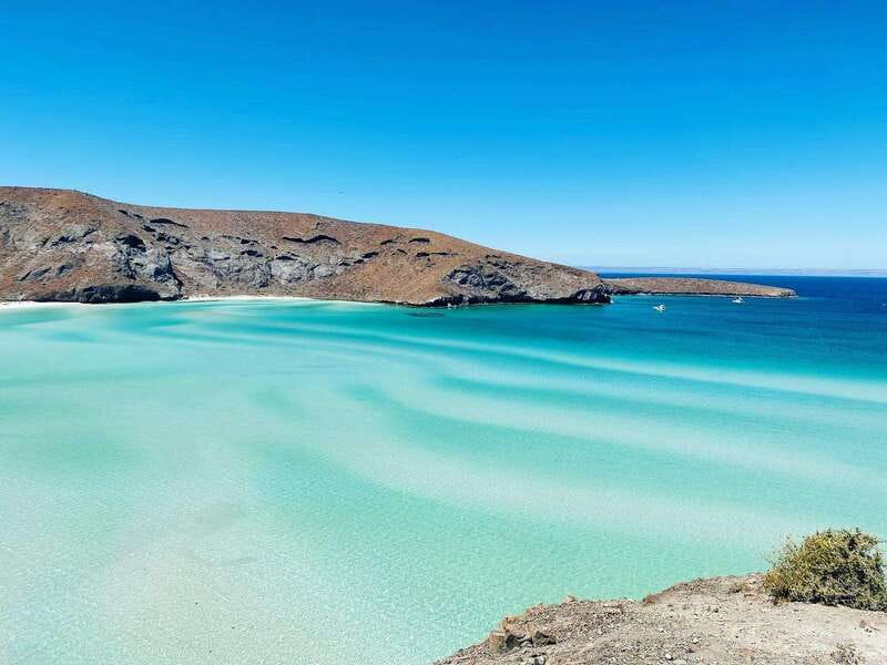 From Cabo/San José del Cabo: La Paz, Balandra & Todos Santos - Two hours at protected Playa Balandra