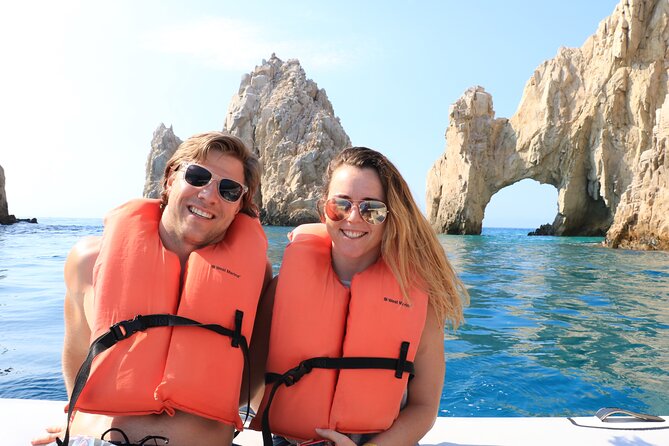 Glass Bottom Boat to the Arch and Lovers Beach: Optional Pickup - The Arch of Cabo San Lucas