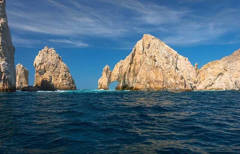 Glass Bottom Boat Tour Arch Cabo - Getting ready for the water