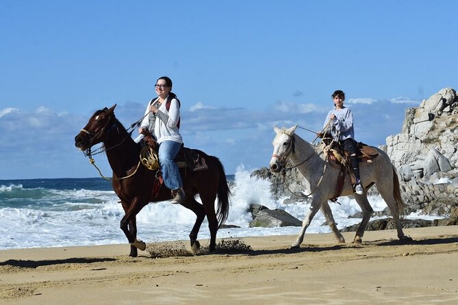 Horse Back Ridding Tour on the Pacific Ocean & Desert - From your hotel to Migriño