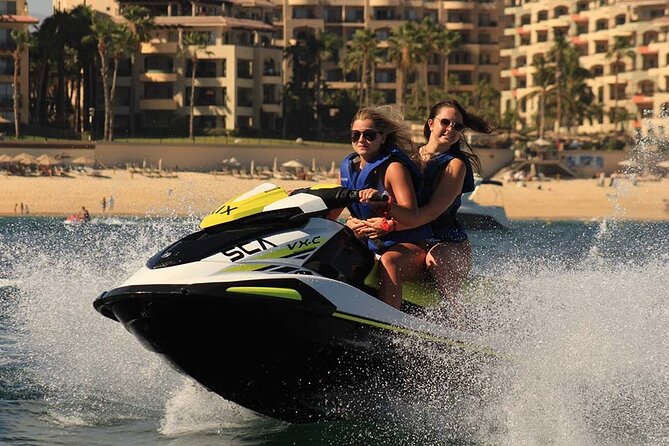 Jetski Ride Activity in El Medano Beach of Mexico - What one hour on a Yamaha WaveRunner feels like