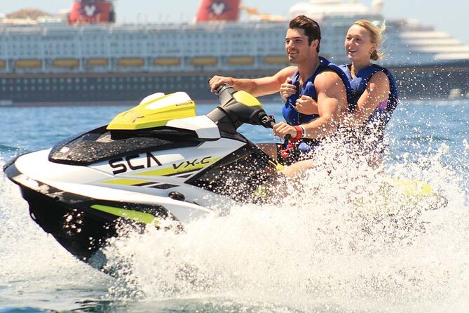 Jetski Ride Activity in El Medano Beach of Mexico - Marine life and winter whale chances