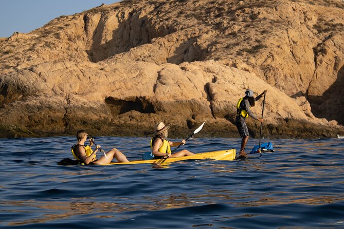 Kayak from Viudas Beach to Chileno Bay & Snorkel + Beach Time - Paddling out from Playa Las Viudas