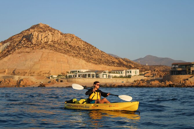 Kayak from Viudas Beach to Chileno Bay & Snorkel + Beach Time - Santa Maria Bay and La Bufadora by kayak