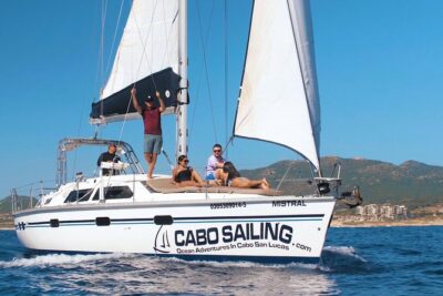 Lands End Luxury Sail and Snorkel Cruise in Cabo San Lucas