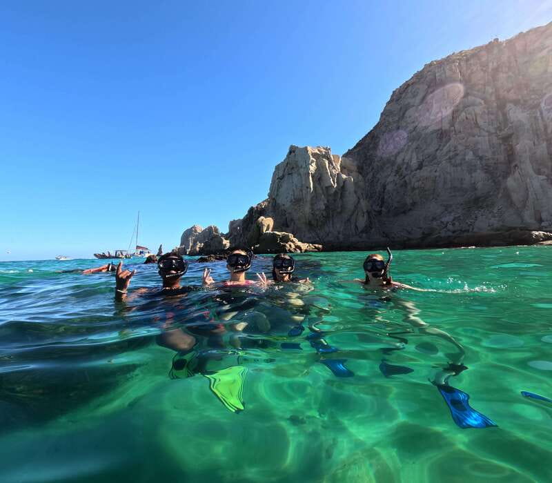 Los Cabos Arch & Lover’s Beach Tour + Snorkeling Tour - Snorkeling at Pelican Rock