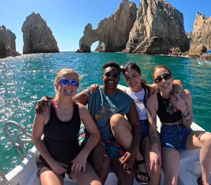 Los Cabos Arch & Lover’s Beach Tour + Snorkeling Tour - Timing, language, and cancellation details