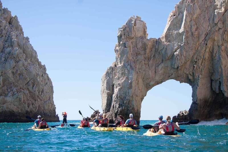 Los Cabos Arch & Playa del Amor Tour by Glass Bottom Kayak - Snorkeling at Pelican’s Rock or Neptune’s Finger