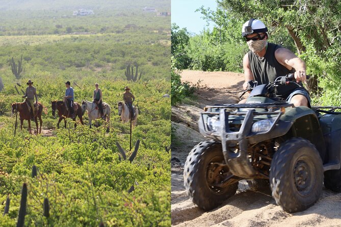 Los Cabos ATV and Pacific Horseback Riding Combo Tour - Getting oriented at the Baja ranch