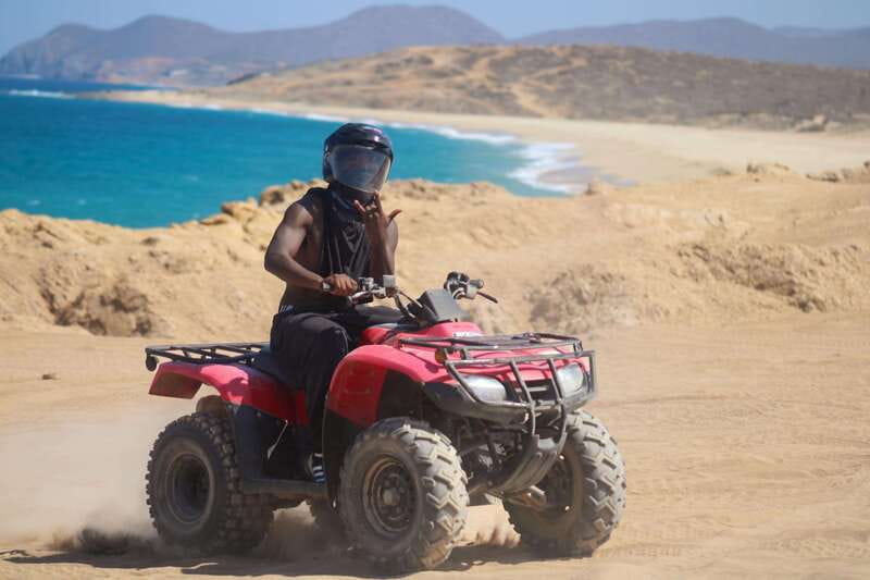 Los cabos:ATV beach&desert with transfer & tequila tasting - Key points at a glance