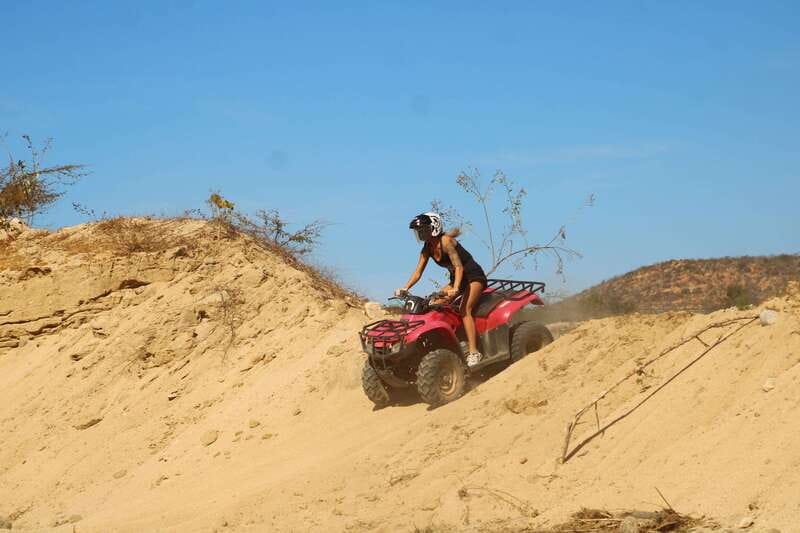 Los cabos:ATV beach&desert with transfer & tequila tasting - What the beach stop adds