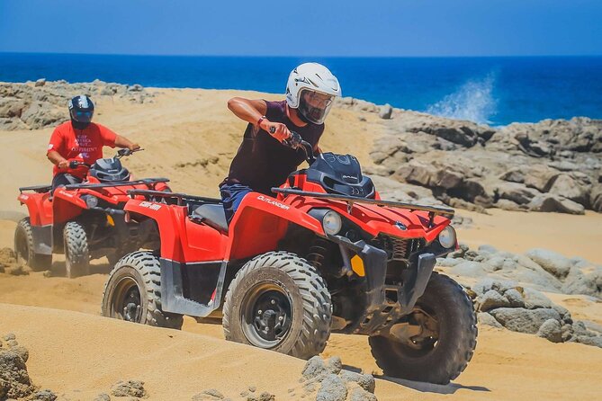 Los Cabos ATV Tour Double Rider - Pacific Coast: the strongest part of the ride