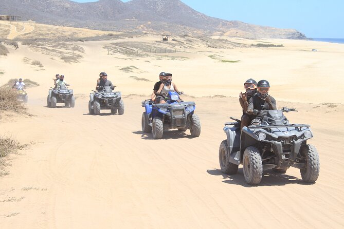 Los Cabos Beach & Desert Tour in Automatic ATV + Tequila Tasting - Automatic ATVs That Keep the Learning Curve Short