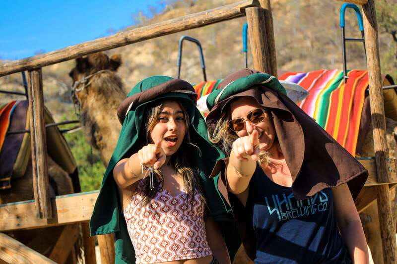 Los Cabos: Camel Ride in the Canyon & Thrilling Water-Slides - Animal sanctuary time after the ride