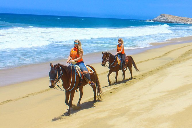Los Cabos - COMBO Horseback Riding & ATV Tour - Riding ATVs through Baja canyons and riverbeds