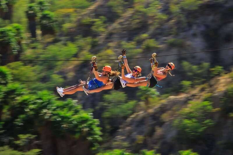 Los Cabos: Monster Zip Line at Wild Canyon - Walking, water, animals, and the canyon bridge
