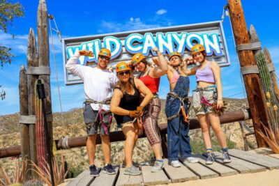 Monster Zip Line at Wild Canyon