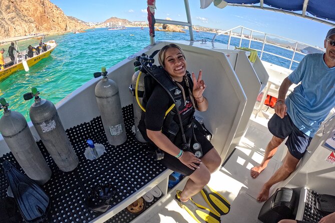 Los Cabos Open Water Diver Course - The boat, captain, and practical support