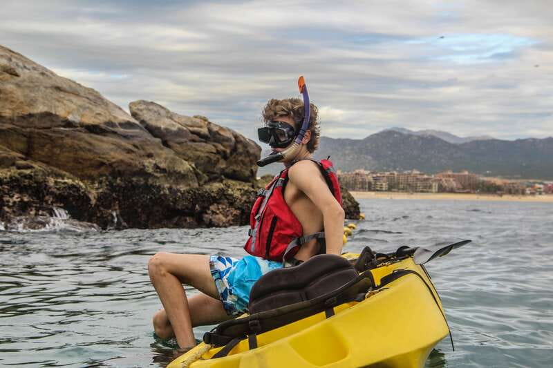 Los Cabos: Private Kayaking and Snorkeling Tour at the Arch - Why the glass-bottom kayak is useful