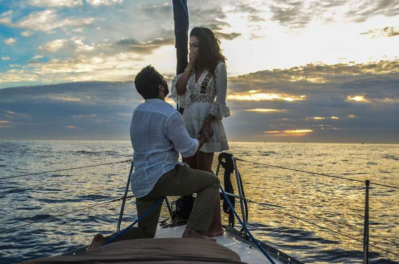 Los Cabos: Shared Sunset Sailing Cruise - When the engine stops and the sails fill