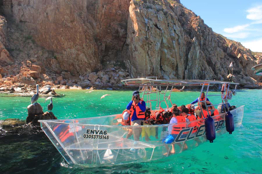 Los Cabos Tour to the Arch in a Transparent Boat - Hacienda Tequila and the tasting stop