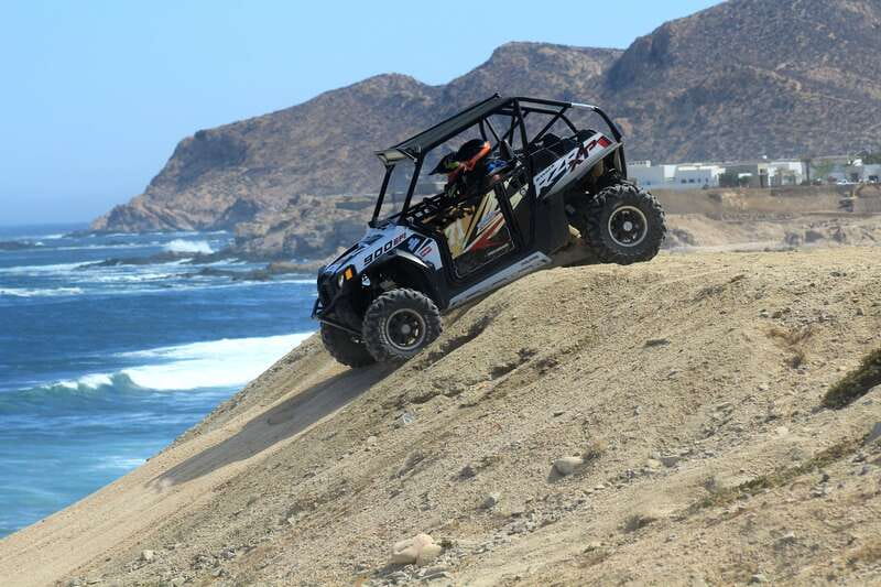 Los Cabos: Ultimate UTVs Adventure, Cross the Wooden Bridge - Who will get the most from this Cabo adventure