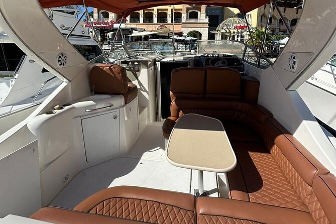Luxury Experience on Private Yacht 34ft in Cabo - Comfort matters more than luxury labels