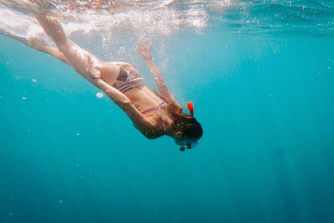 Luxury Snorkeling Tour in Cabo San Lucas - Pacific-side views at Divorce Beach and Lands End