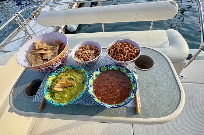 Luxury Yacht Charter and Arch Tour in Cabo San Lucas - Snorkeling gear and the floating mat