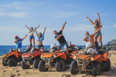 Migriño Beach and Desert ATV Tour in Cabo