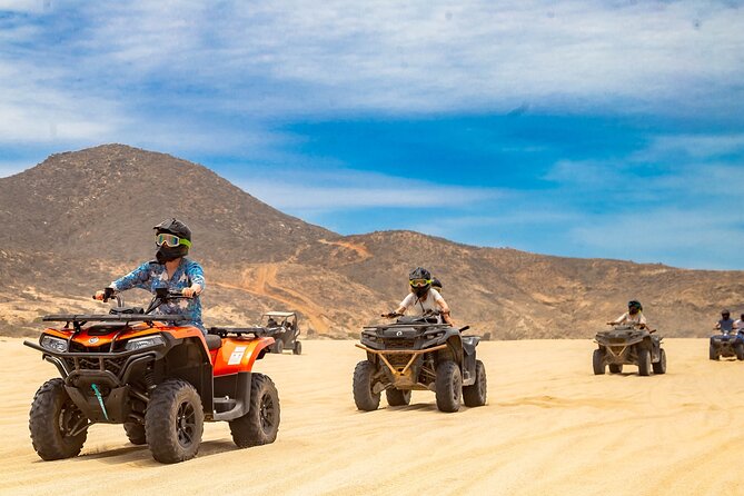 Migriño Beach And Dunes ATV Tour in Cabo - Safety, Storage, and Practical Concerns