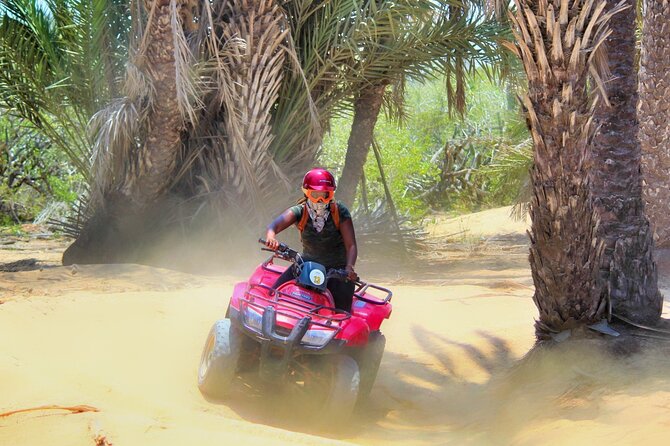 Migriño Beach ATV and Horseback Riding Experience - ATV trails through sand, rock, and dry riverbeds