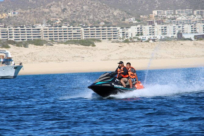 New Jetski Adventure in Cabo San Lucas Bay with Hotel Pickup 1hr - Safety, guides, and riding with children